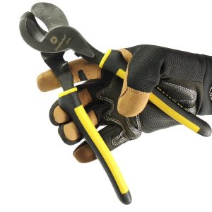 Southwire Pliers, Beveled Tip, Cable Cutter, 9 Inch Length, Black/ Yellow Handle, Comfort Grip – CCP9
