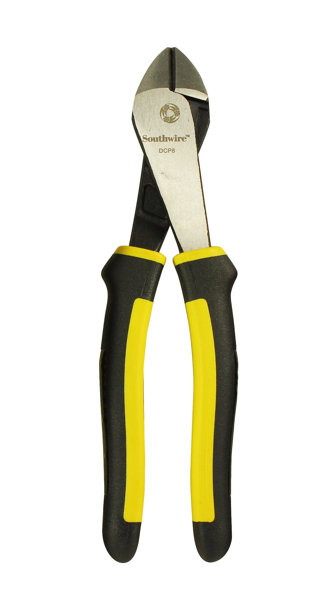 Southwire Pliers, Diagonal Cutting, 8-1/4 Inch Length, Alloy Steel, Induction Hardened Cutting Blades, Comfort Grip Handle – DCP8