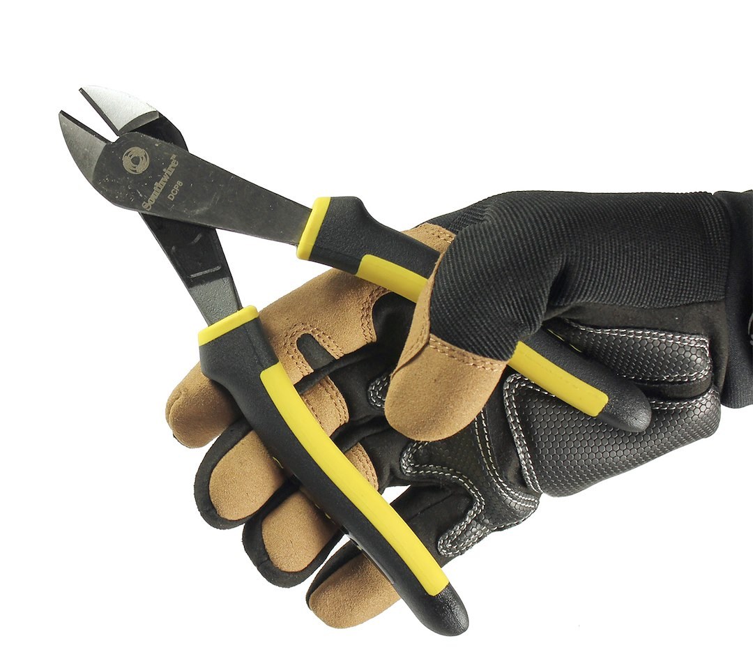 Southwire Pliers, Diagonal Cutting, 8-1/4 Inch Length, Alloy Steel, Induction Hardened Cutting Blades, Comfort Grip Handle – DCP8