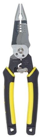 Southwire Pliers, 7-IN-1, 7-1/4 Inch Length, Forged Steel, Spring Loaded Handle, 8 to 16 Gauge Solid/ 10 to 18 Gauge Stranded Wire – S7N1HD