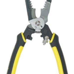 Southwire Pliers, 7-IN-1, 7-1/4 Inch Length, Forged Steel, Spring Loaded Handle, 8 to 16 Gauge Solid/ 10 to 18 Gauge Stranded Wire – S7N1HD
