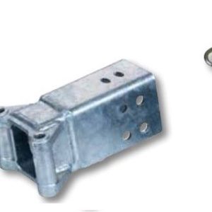 Tie Down Trailer Tongue Hinge, Swingking ™, 3 Inch X 5 Inch Trailer Tongue, Galvanized, Bolt-On Installation – 86514