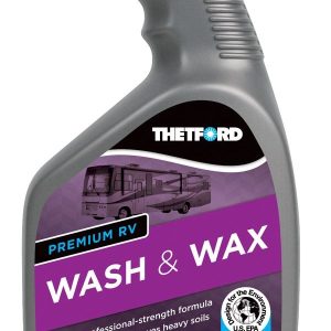Thetford Car Wash, Liquid, With Wax, 32 Ounce Bottle – 32516