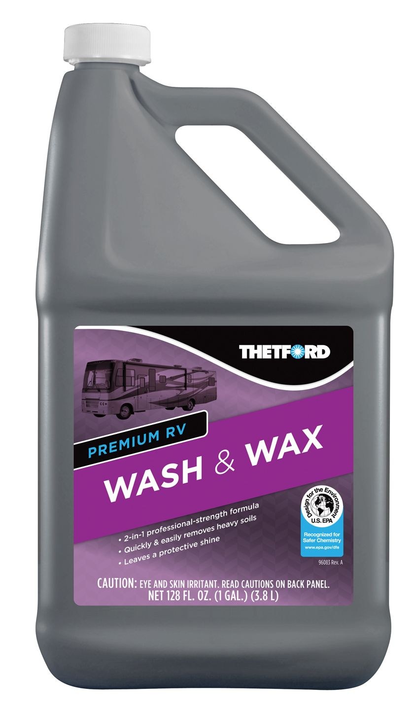 Thetford Car Wash, Liquid, With Wax, 1 Gallon Jug – 32517