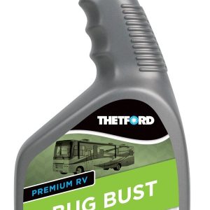 Thetford Bug and Tar Remover, Use to Remove Toughest Sun-Baked Bug Stains, Liquid, 32 Ounce Spray Bottle, Single – 32613