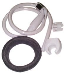 Thetford Toilet Flush Hand Sprayer Kit, Use with Aqua-Magic ® Bravura/ Aqua-Magic ® V Permanent Toilets, White – 33226