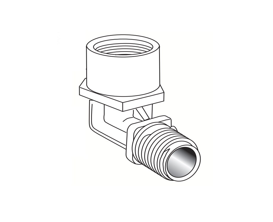 Thetford Toilet Water Connection Fitting, Replacement for Thetford Tecma ® Silence/ Tecma ® Easyfit ™ Permanent Toilet – 38652