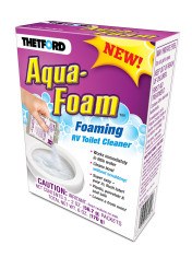 Thetford Toilet Cleaner, Aqua-Foam ™, Used for Porcelain/ Plastic Toilet to Remove Grime IN Seconds Without Scrubbing, Foaming Cleaner – 96028