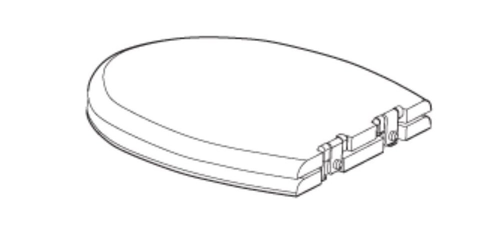 Thetford Toilet Seat, For Tecma ® Silence Plus Toilets, Round Seat, Closed Front, 15 Inch Width X 16-3/4 Inch Height, Bone, Without Logo – T-278C