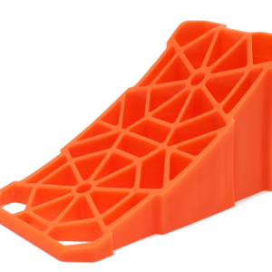 Tri-Lynx Wheel Chock, Lynx Lil, Orange, Copolymer Polypropylene, Single – 00017