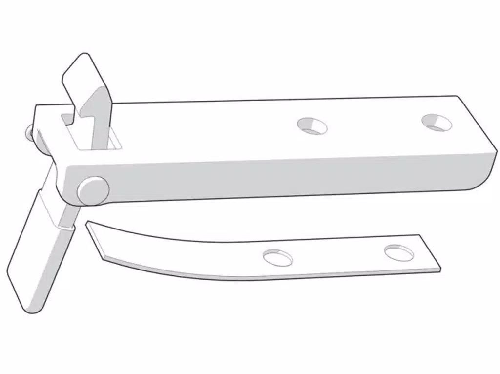 TruXedo Tonneau Cover Latch, For Use with Lo Pro Qt, Edge, Deuce – 1117424