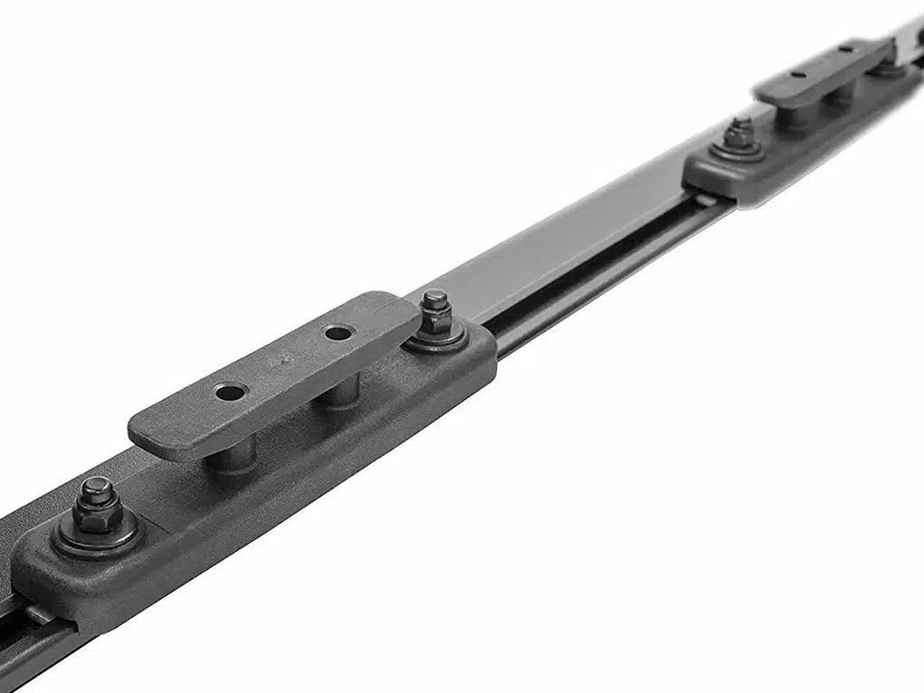 TruXedo Bed Cargo Rack Base Rail, Elevate, For Use with Truxedo Elevate Racks, Single T-Slot Channel, Bolt-On Mount, 52 Inch Length – 1118850