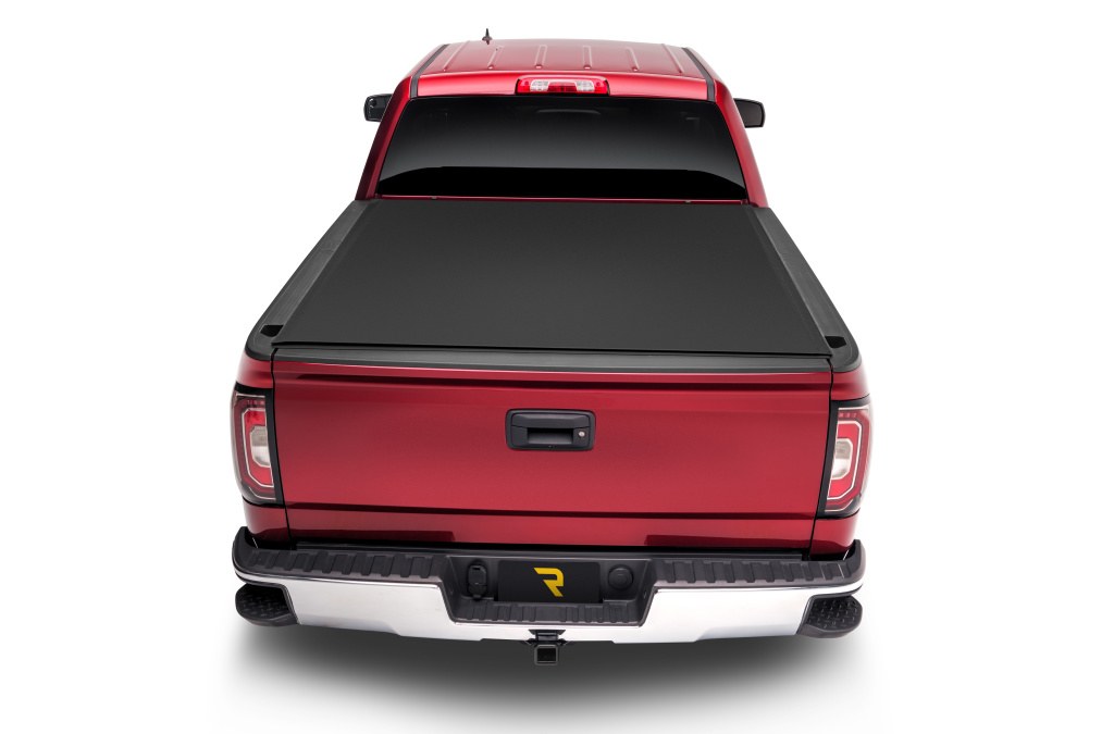 TruXedo Tonneau Cover, Sentry Ct, Hard Roll-Up, Black, Woven Fabric Over Black Aluminum Slats, Non Lockable – 1550016