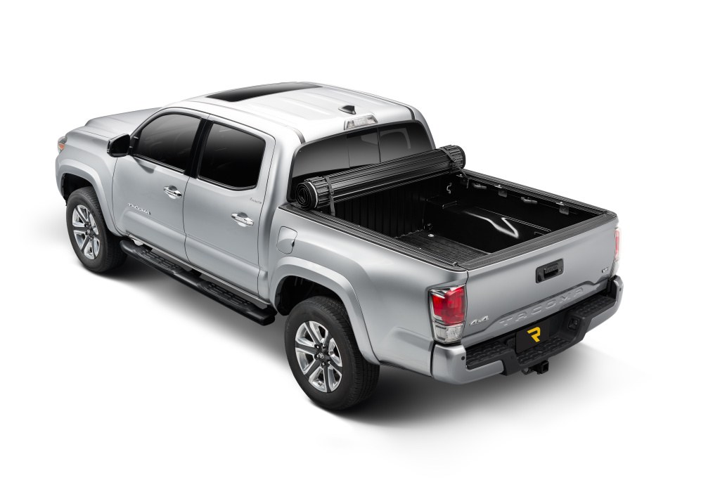TruXedo Tonneau Cover, Sentry, Hard Roll-Up, Non Lockable, Black, Leather-Grain Vinyl – 1556101
