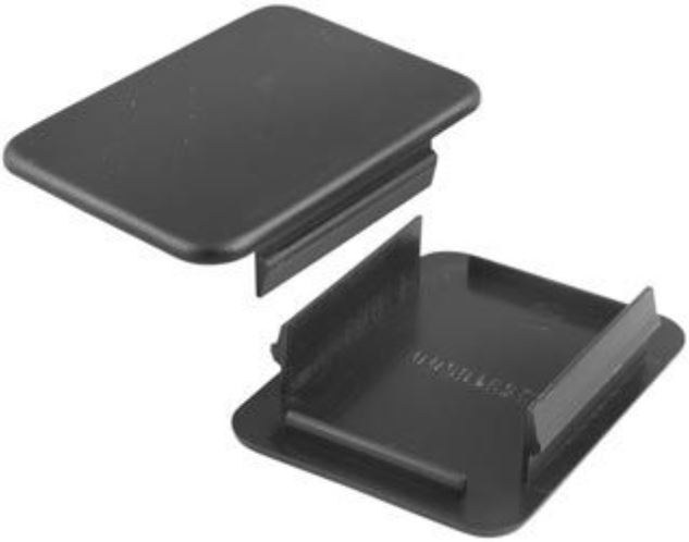 TruXedo Bed Side Rail Stake Pocket Cover, Black, ABS Plastic, Set of 4 – 1704212