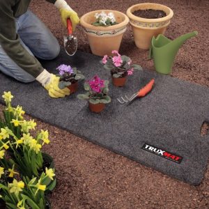 TruXedo Work Mat, Truxmat, 48 Inch Length X 24 Inch Width/ 24 Inch Length X 12 Inch Width (folded), Gray – 1705064
