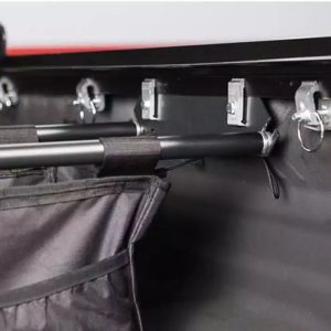 TruXedo Cargo Organizer, Truckluggage ™ Expedition, Mounts IN Full-Size Truck Bed, Two Center Sling Compartments/ 3 Outer Pouches, Black – 1705211