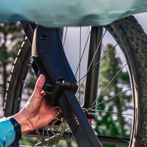 TruXedo Bike Rack, Elevate, Bed Mount, Hold 1 Bike, Accommodate Up to 29 Inch Diameter Wheel, Cradle System with Straps – 1707210