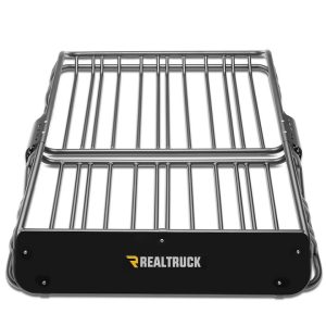 TruXedo Cargo Carrier, Elevate, Basket Style, Compatible with Standard Cross Bar/ T-Slot Style Rails, 175 Pounds Capacity – 1707211