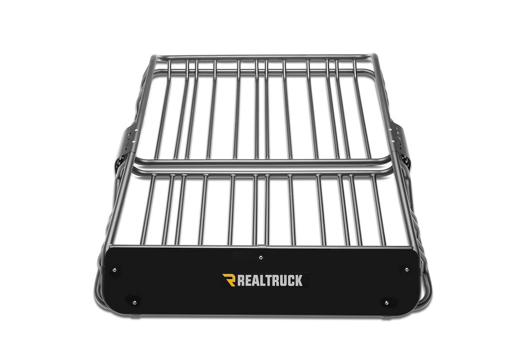 TruXedo Cargo Carrier, Elevate, Basket Style, Compatible with Standard Cross Bar/ T-Slot Style Rails, 175 Pounds Capacity – 1707211