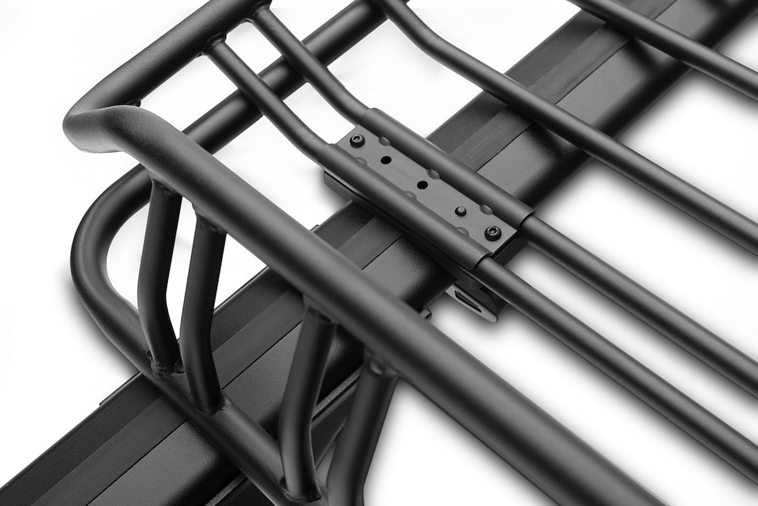 TruXedo Cargo Carrier, Elevate, Basket Style, Compatible with Standard Cross Bar/ T-Slot Style Rails, 175 Pounds Capacity – 1707211
