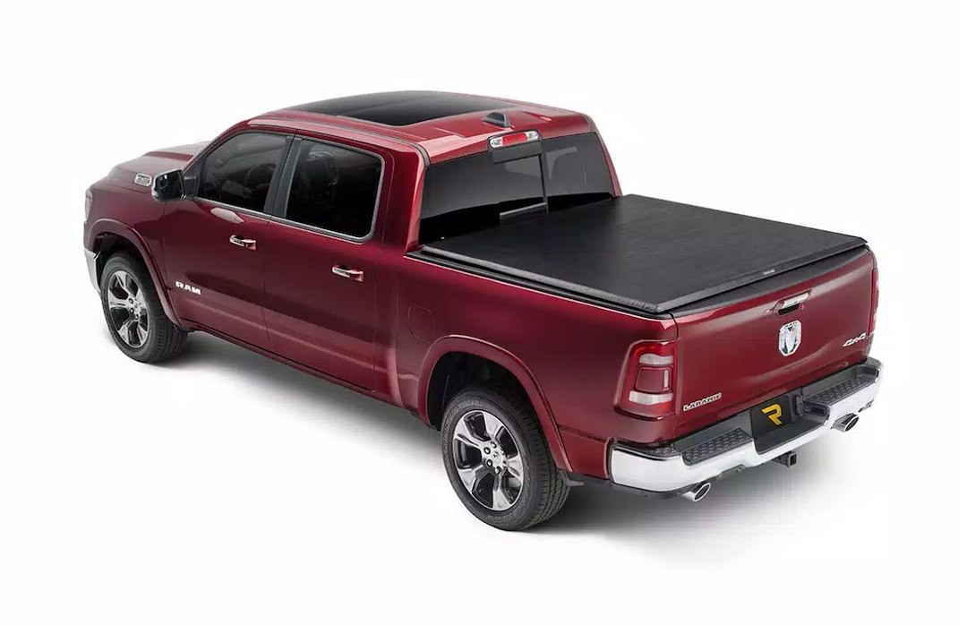 TruXedo Tonneau Cover, Truxport, Soft Roll-Up Hook and Loop, Lockable Using Tailgate Handle Lock, Black, Vinyl – 248101