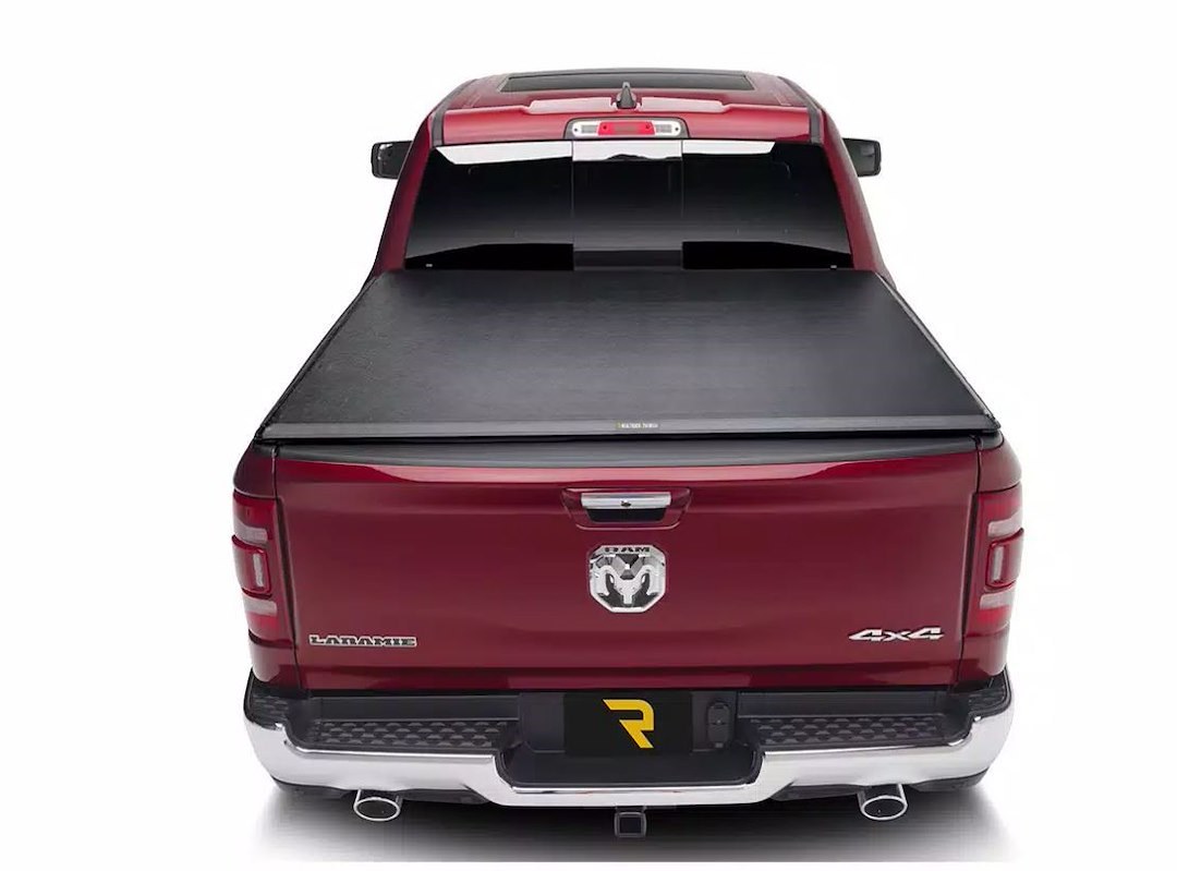 TruXedo Tonneau Cover, Truxport, Soft Roll-Up Hook and Loop, Lockable Using Tailgate Handle Lock, Black, Vinyl – 248101