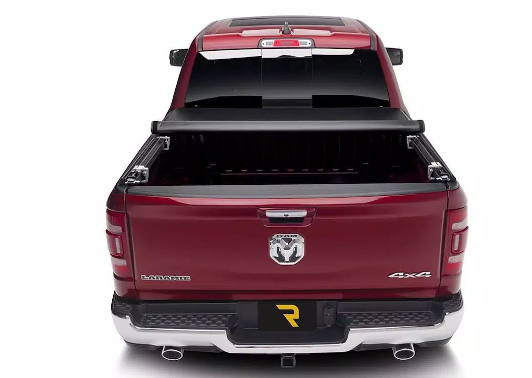 TruXedo Tonneau Cover, Truxport, Soft Roll-Up Hook and Loop, Lockable Using Tailgate Handle Lock, Black, Vinyl – 248101