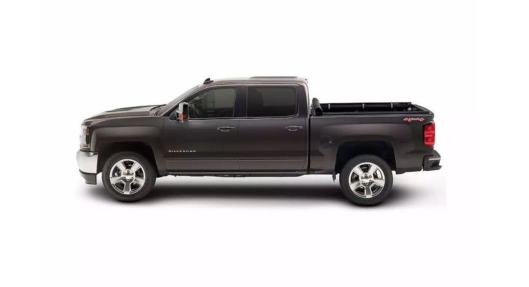 TruXedo Tonneau Cover, Truxport, Soft Roll-Up Hook and Loop, Black, Vinyl, Lockable Using Tailgate Handle Lock – 250001