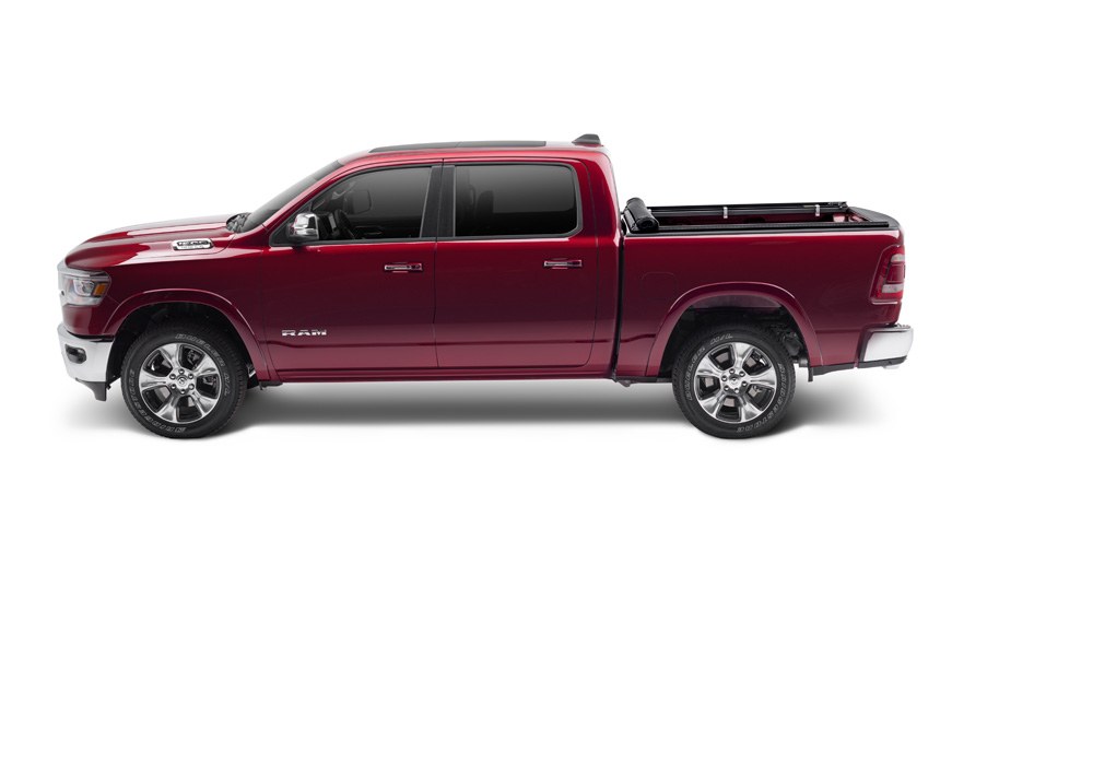 TruXedo Tonneau Cover, Truxport, Soft Roll-Up Hook and Loop, Lockable Using Tailgate Handle Lock, Black, Vinyl – 286901
