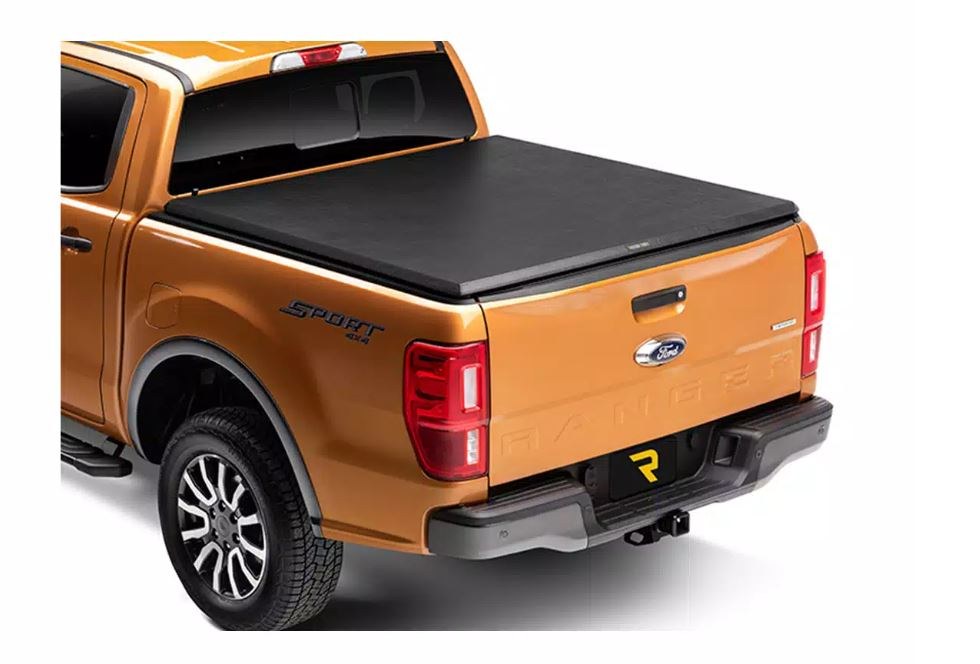 TruXedo Tonneau Cover, Truxport, Soft Roll-Up Hook and Loop, Lockable Using Tailgate Handle Lock, Black, Vinyl – 290101