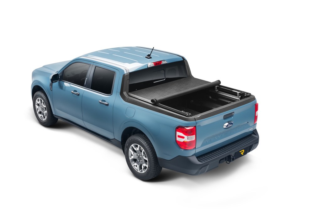 TruXedo Tonneau Cover, Truxport, Soft Roll-Up Hook and Loop, Lockable Using Tailgate Handle Lock, Black, Vinyl – 294701