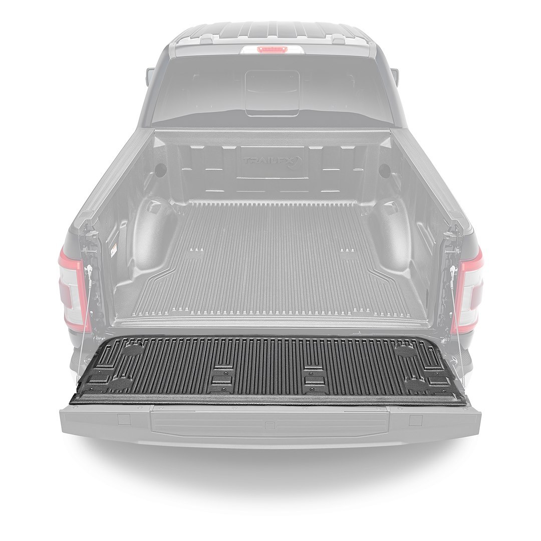 TrailFX Tailgate Liner, Tfx Bedliners, Direct-Fit, Covers Tailgate Lip, Black, High Density Polyethylene – RD06TGNR