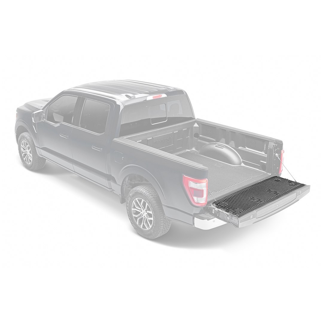 TrailFX Tailgate Liner, Tfx Bedliners, Direct-Fit, Covers Tailgate Lip, Black, High Density Polyethylene – RD06TGNR