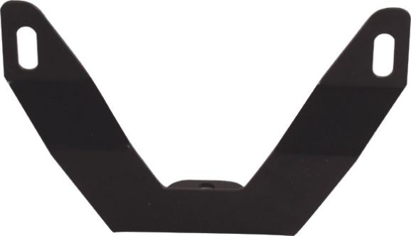 TrailFX License Plate Bracket, Tfx Bull Bars, Black Powder Coated, Steel, Use on Trail Fx Bull Bars – 1399125XX3
