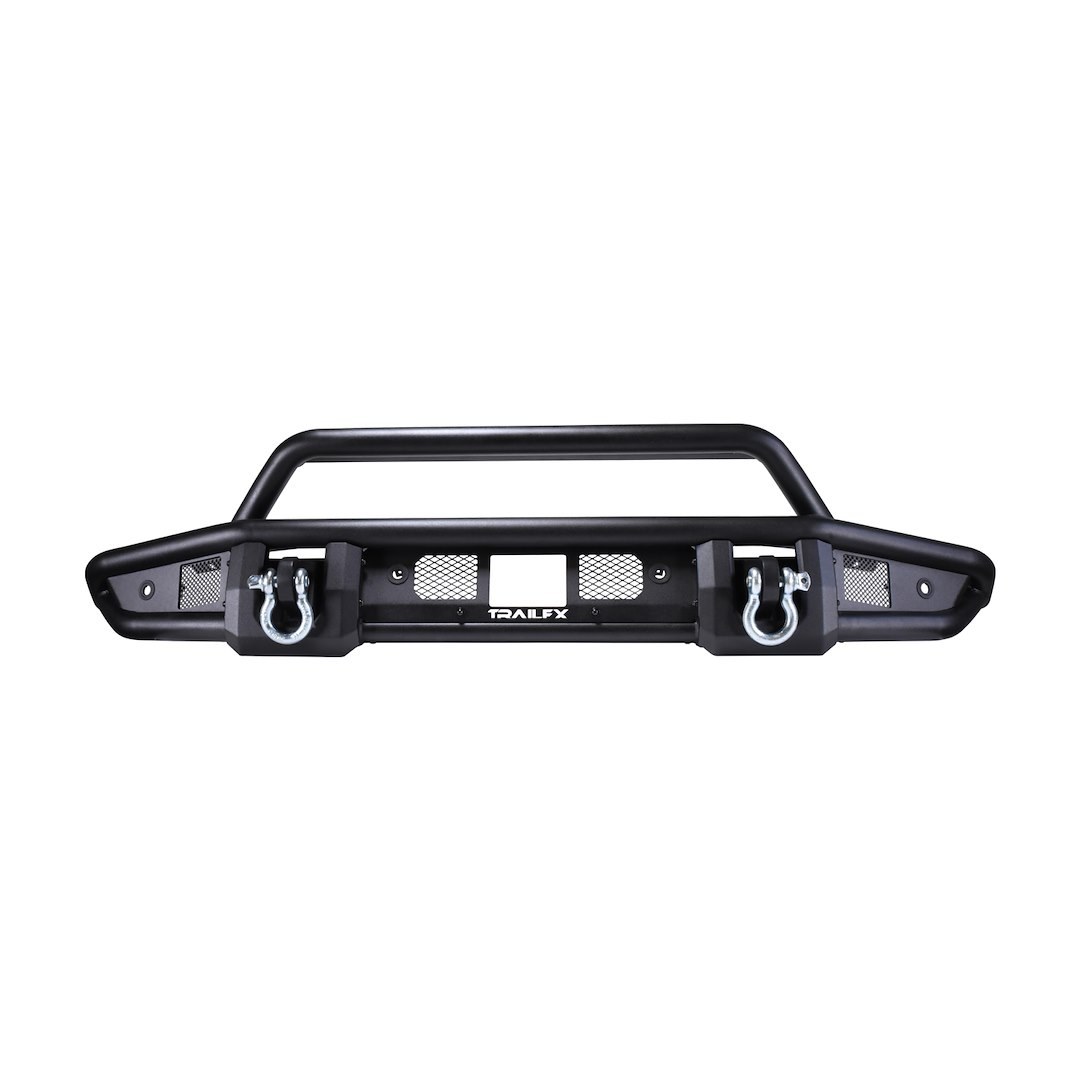 TrailFX Bumper, Trailfx Bronco Products, One Piece Design, Direct-Fit, Mounting Hardware Included, With Pre Runner Guard – BR001T