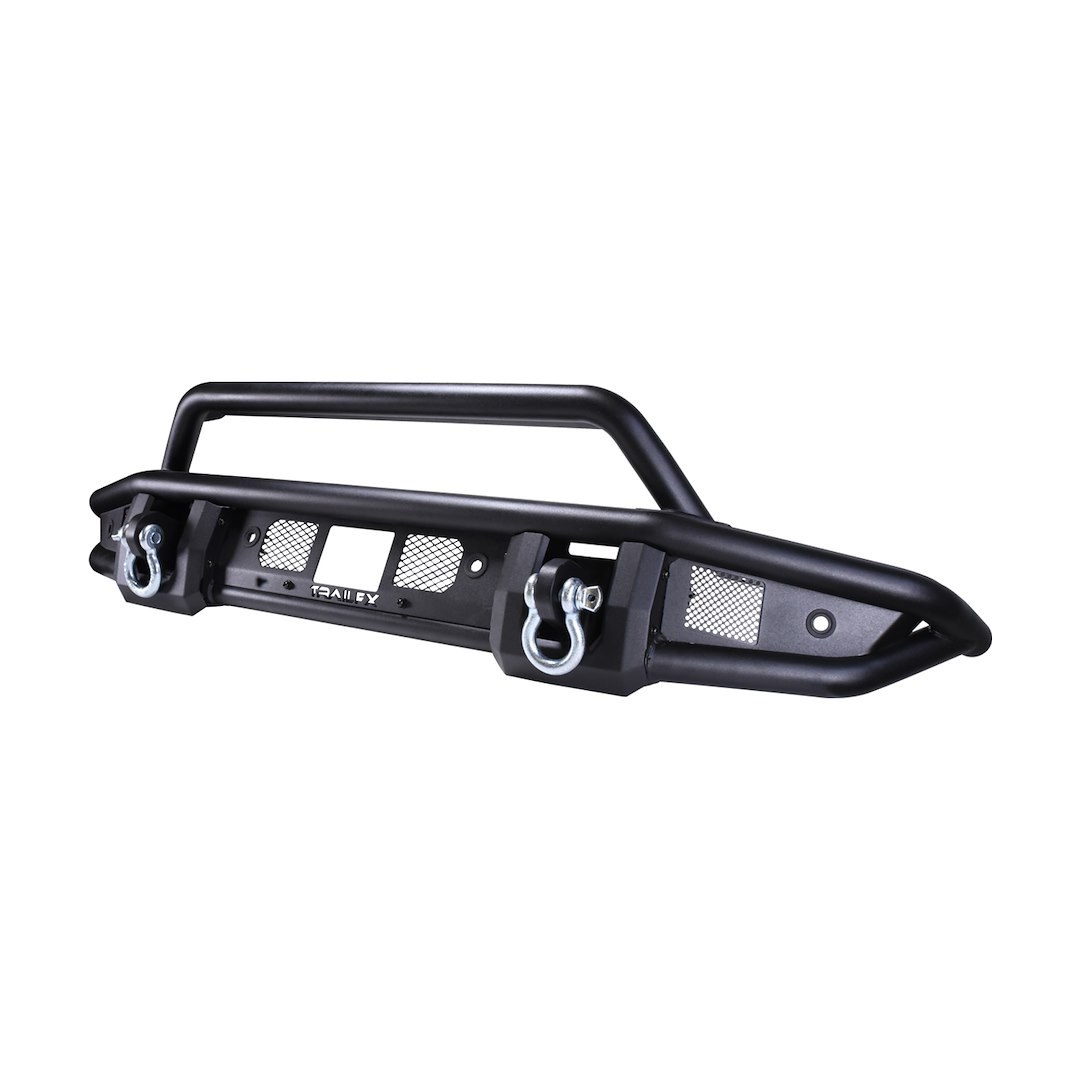 TrailFX Bumper, Trailfx Bronco Products, One Piece Design, Direct-Fit, Mounting Hardware Included, With Pre Runner Guard – BR001T
