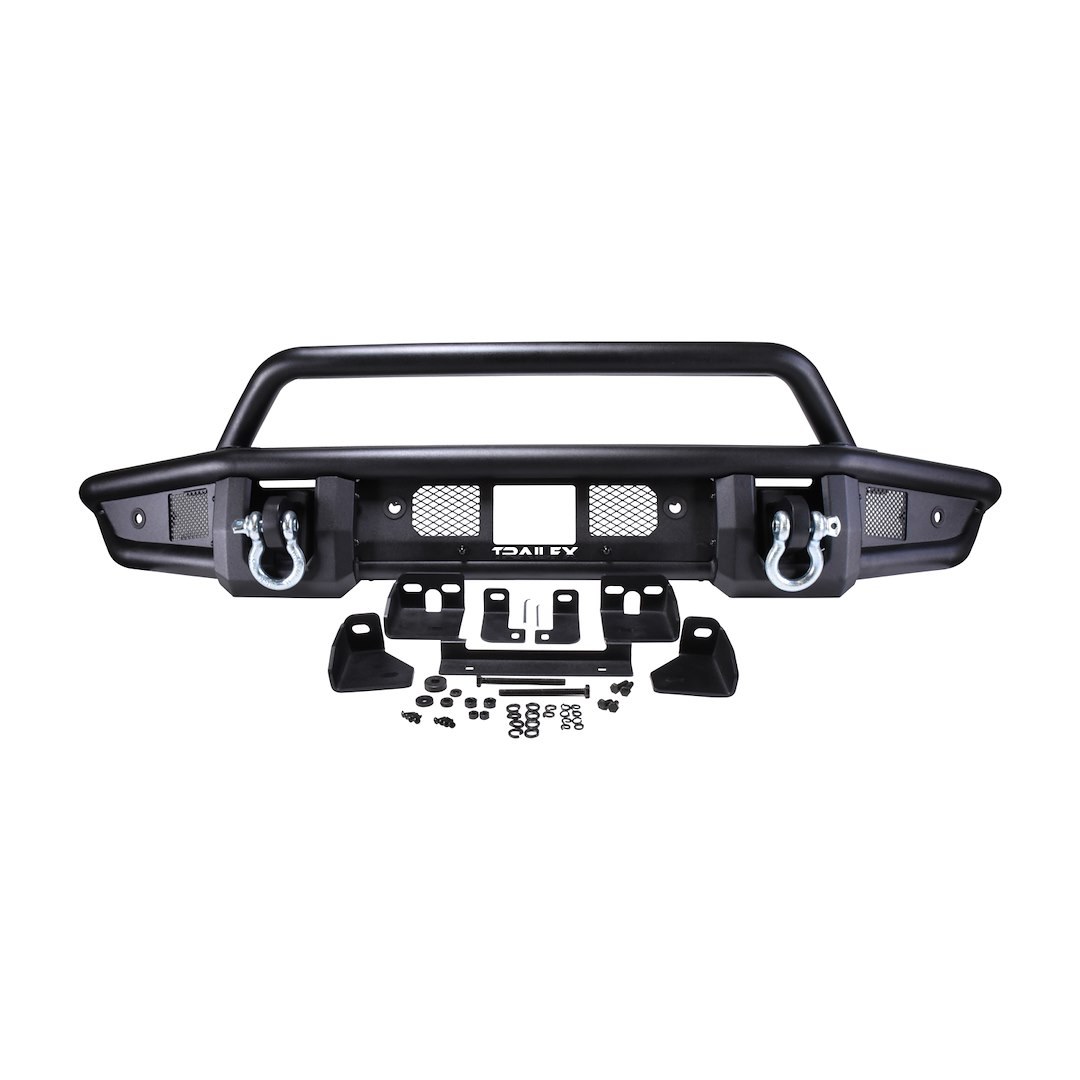 TrailFX Bumper, Trailfx Bronco Products, One Piece Design, Direct-Fit, Mounting Hardware Included, With Pre Runner Guard – BR001T