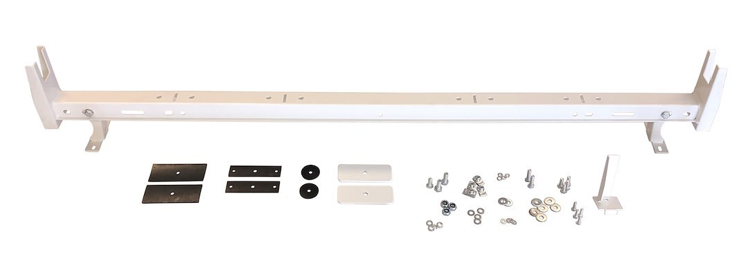 TrailFX Ladder Rack Extension, Tfx Universal Van Racks, For Use with Trail Fx Universal Van Rack Without Gutters, Powder Coated, White – FCLR007W
