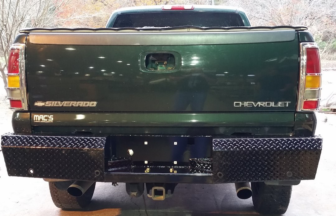 TrailFX Bumper, Tfx Rear Bumpers, One Piece Design, Mounting Hardware Included, Compatible with Factory Hitch – FX1003