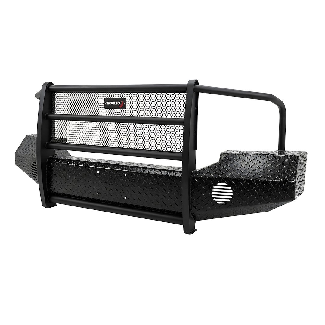 TrailFX Bumper, Tfx Full Replacement Bumpers, One Piece Design, Use Original/ Factory Mounting Hardware, With Grille Guard/ Grille Mesh – FX3002A