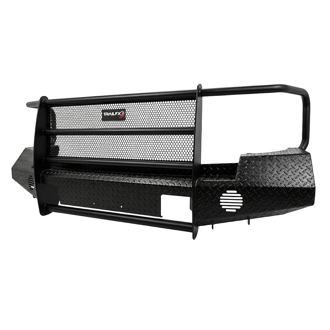 TrailFX Bumper, Tfx Full Replacement Bumpers, One Piece Design, Use Original/ Factory Mounting Hardware, With Grille Guard/ Grille Mesh – FX3007A