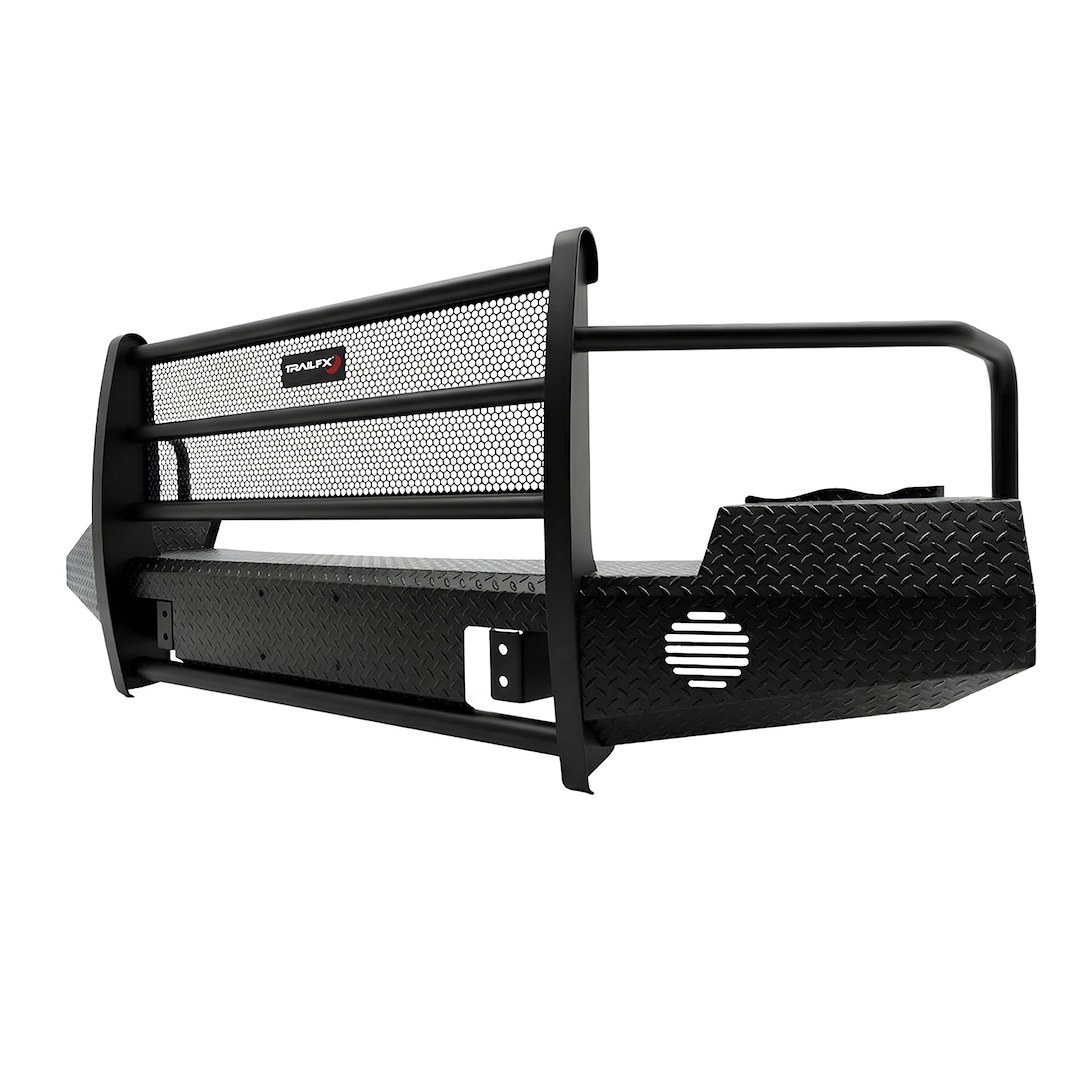 TrailFX Bumper, Tfx Full Replacement Bumpers, One Piece Design, Use Original/ Factory Mounting Hardware, With Grille Guard/ Grille Mesh – FX3010A