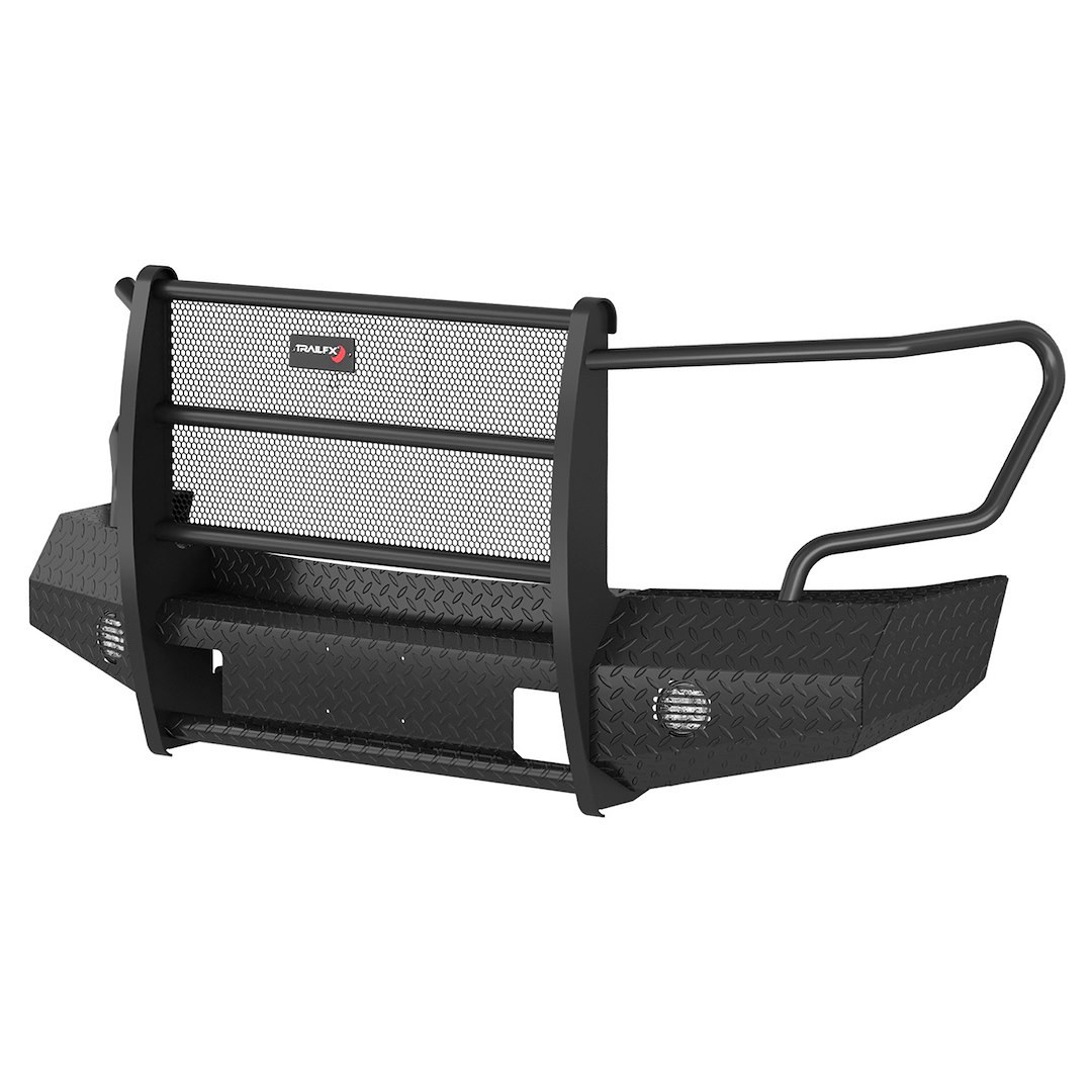 TrailFX Bumper, Tfx Full Replacement Bumpers, One Piece Design, Use Original/ Factory Mounting Hardware, With Grille Guard/ Grille Mesh – FX3013A