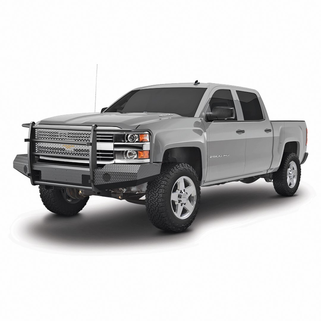 TrailFX Bumper, Tfx Full Replacement Bumpers, One Piece Design, Mounting Hardware Included, With Grille Guard and Grille Mesh – FX3021