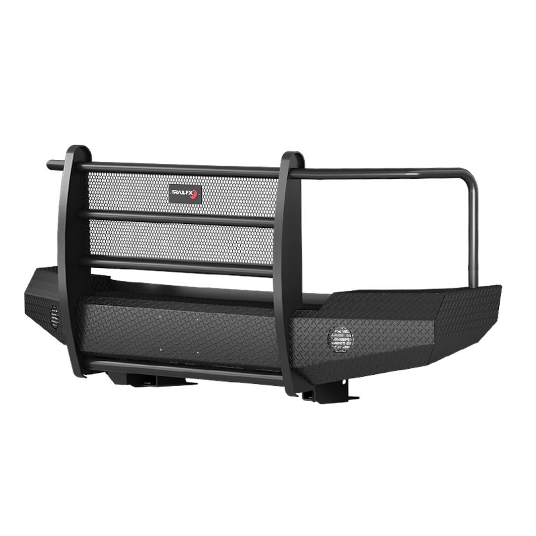 TrailFX Bumper, Tfx Full Replacement Bumpers, One Piece Design, Use Original/ Factory Mounting Hardware, With Grille Guard/ Grille Mesh – FX3021A