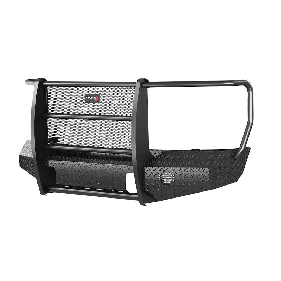 TrailFX Bumper, Tfx Full Replacement Bumpers, One Piece Design, Use Original/ Factory Mounting Hardware, With Grille Guard/ Grille Mesh – FX3023A