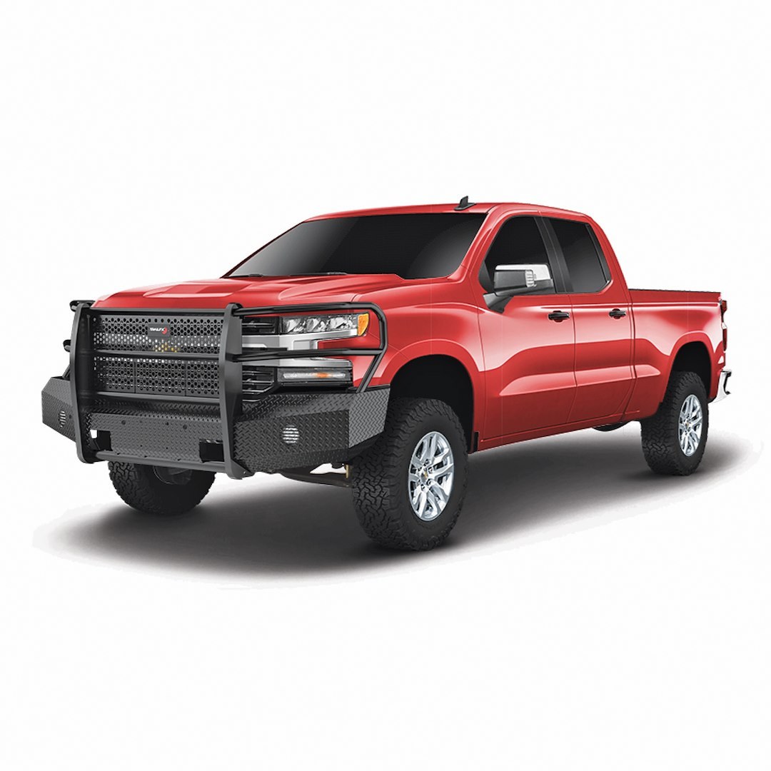 TrailFX Bumper, Tfx Full Replacement Bumpers, One Piece Design, Use Original/ Factory Mounting Hardware, With Grille Guard/ Grille Mesh – FX3024