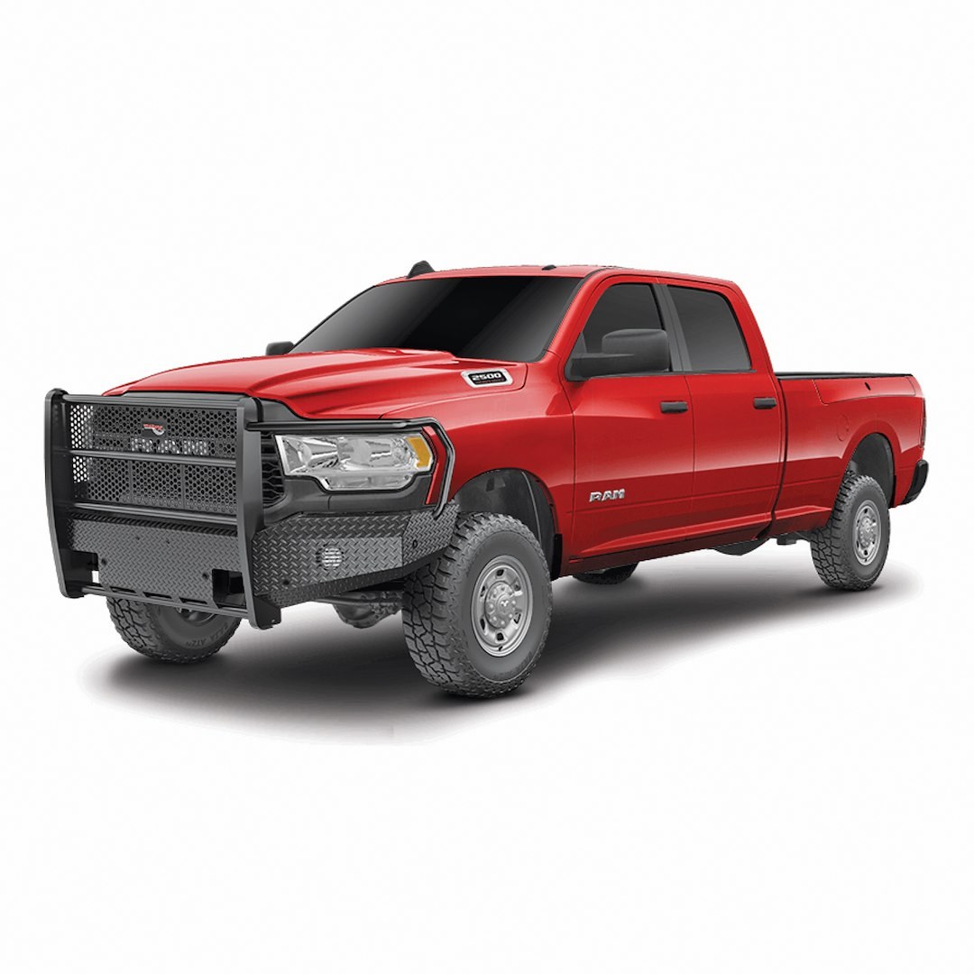 TrailFX Bumper, Tfx Full Replacement Bumpers, One Piece Design, Use Original/ Factory Mounting Hardware, With Grille Guard/ Grille Mesh – FX3030