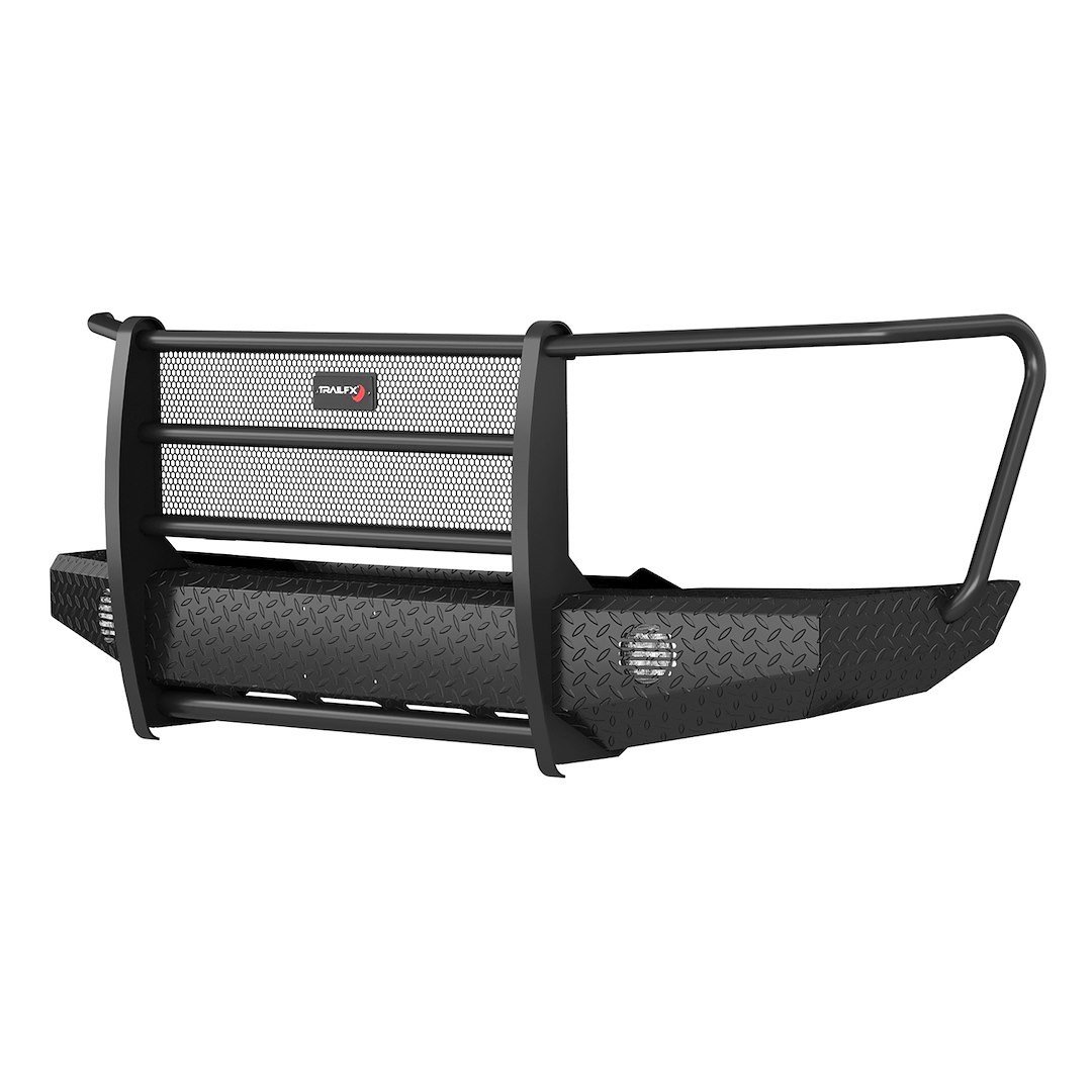 TrailFX Bumper, Tfx Full Replacement Bumpers, One Piece Design, Use Original/ Factory Mounting Hardware, With Grille Guard/ Grille Mesh – FX3030A